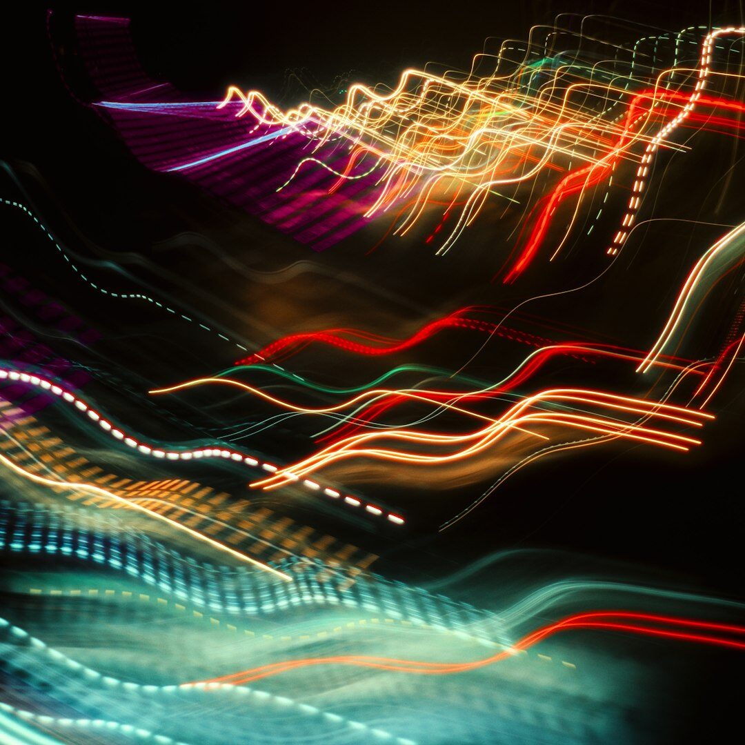 Sound waves on a digital audio workstation screen